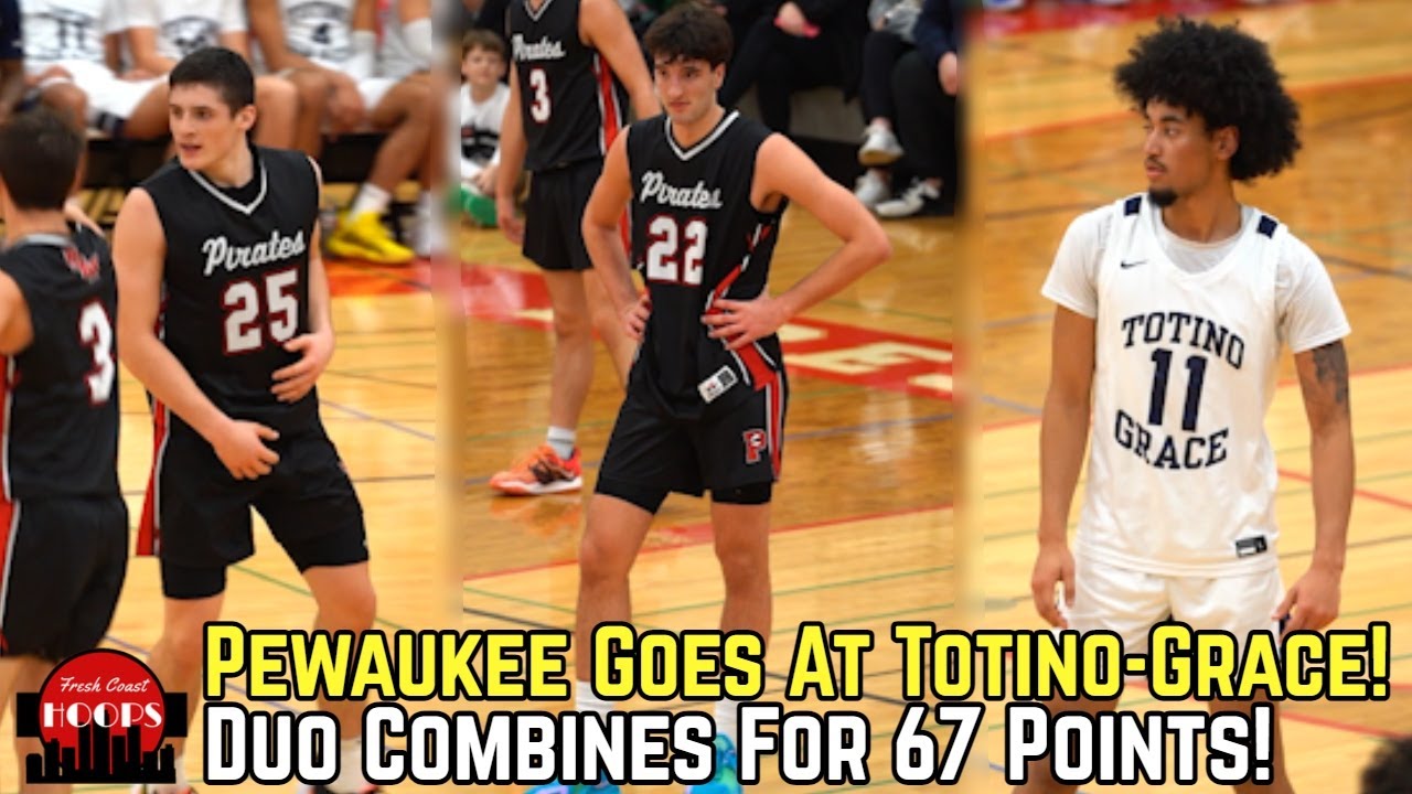 Pewaukee DOMINATES vs Totino-Grace! High Major Duo Combines For 67!