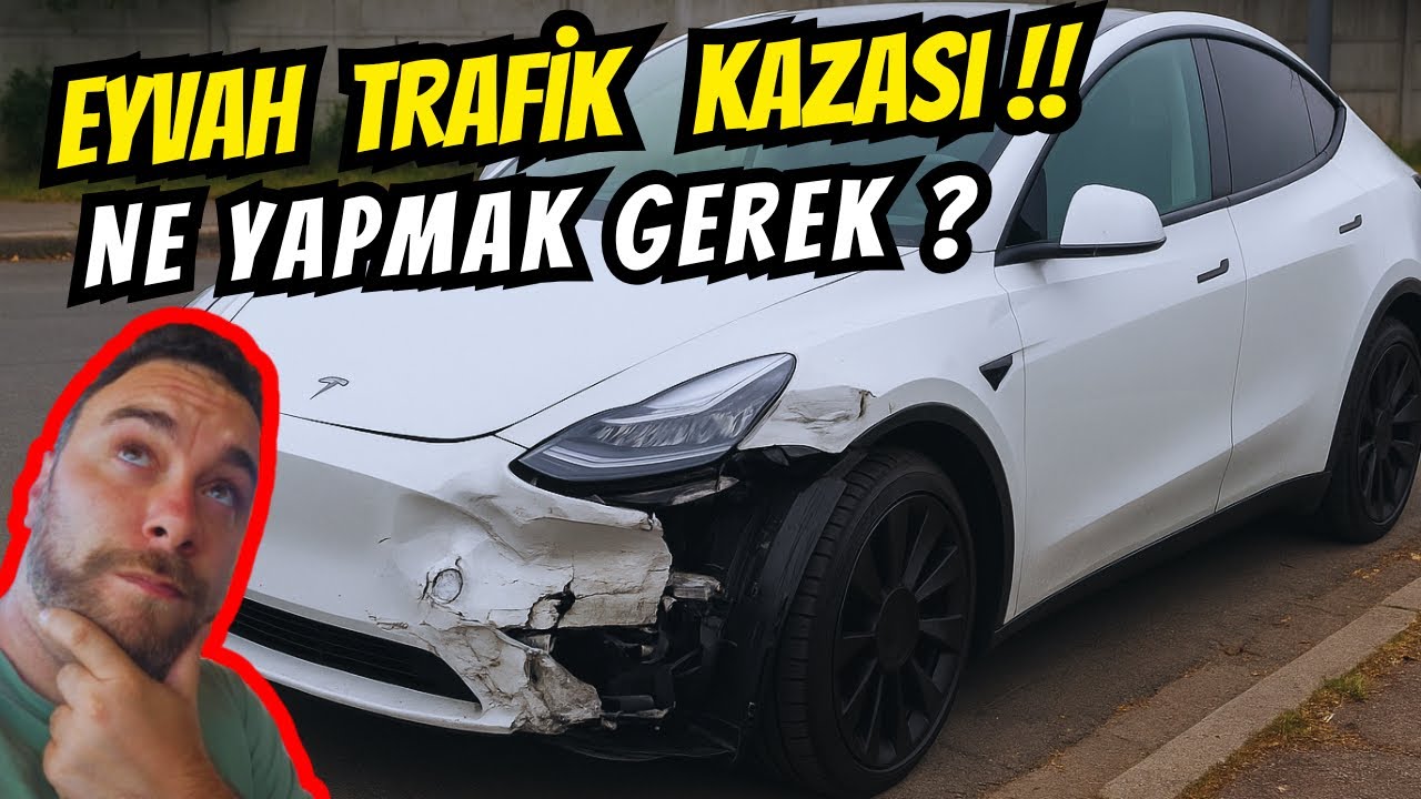 Kaza Oldu: İlk 10 Dakikada Yapılması Gerekenler — Tutanak, Evrak, Onarım,
