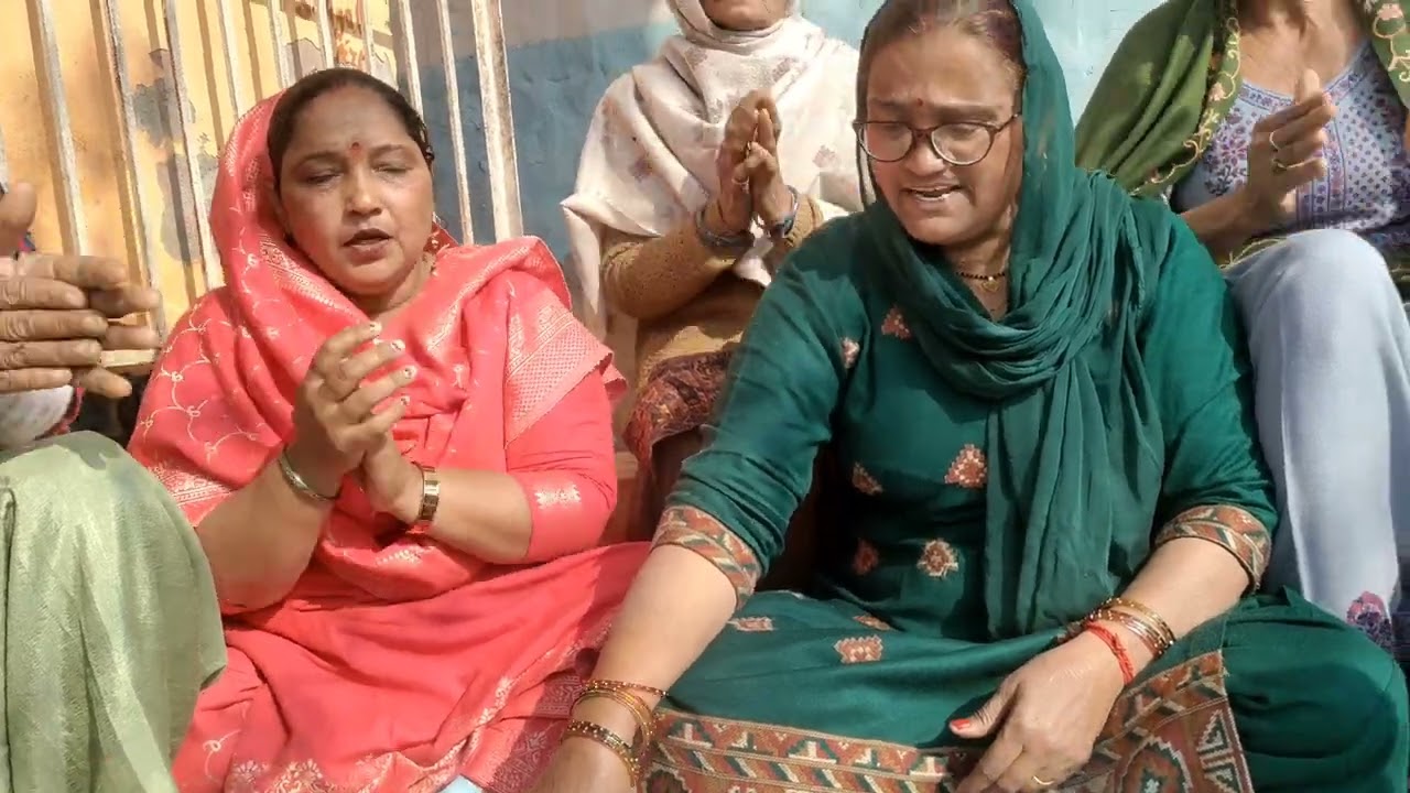 एकादशी मैया की जय हो 🙏 प्यारा सा भजन सारी बहनों न मिलकर गाया,#(suman dhankhar) 