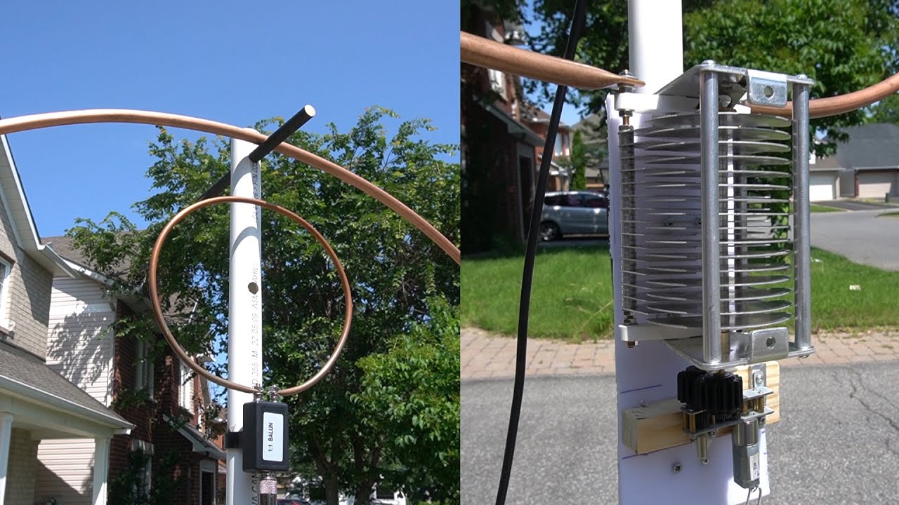 HAM RADIO - Magnetic Loop Antenna Coupling Loop & Remote Tuning Update