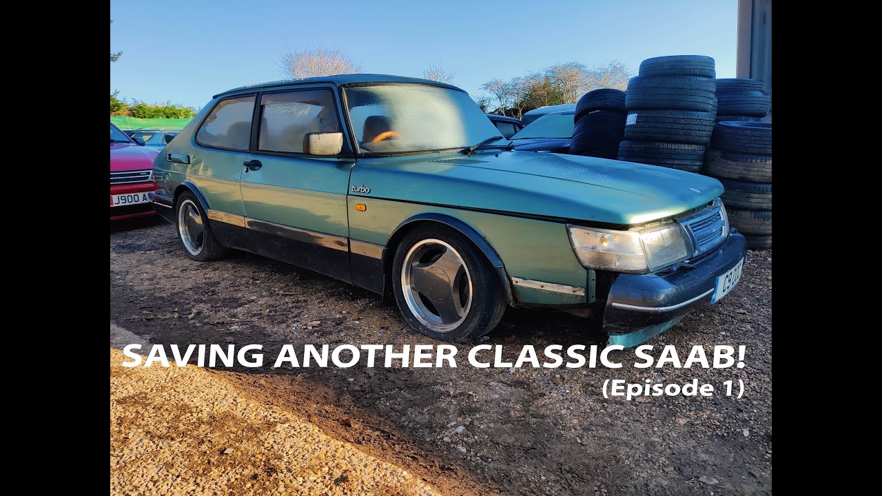 SAAB 900 T16s rescue (ep1): And so my next SAAB resto begins!