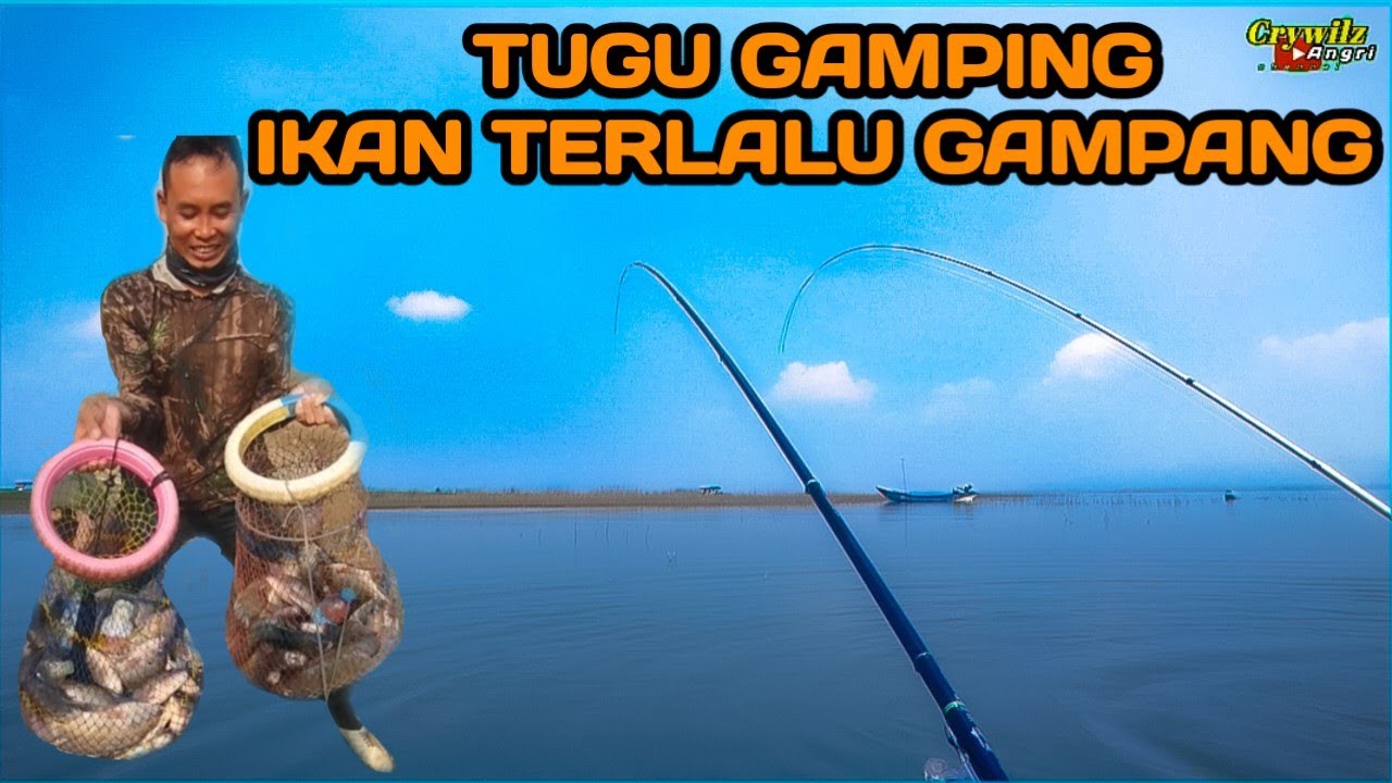 TUGU GAMPING ! TERNYATA DISINI ISTANANYA IKAN NILA BESAR ! mancing nyobok umpan lumut terbaru