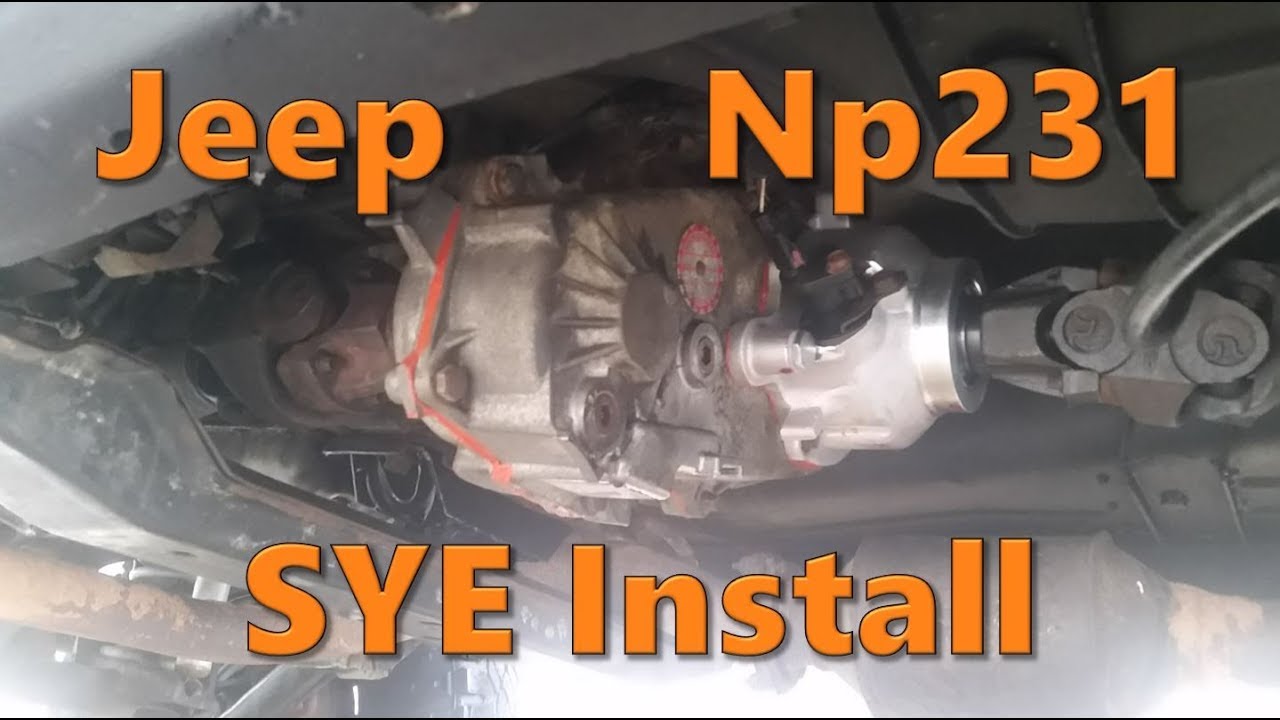 Jeep Slip Yoke Eliminator Install