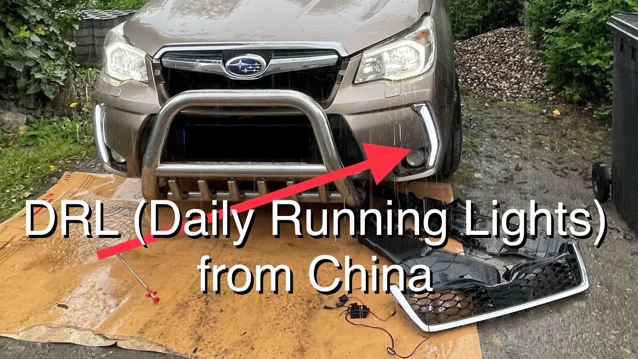 🇺🇸/🇬🇧  ⒶⓁⒾⒺⓍⓅⓇⒺⓈⓈ Subaru Forester DRL instalation and a not so successful radio replacement