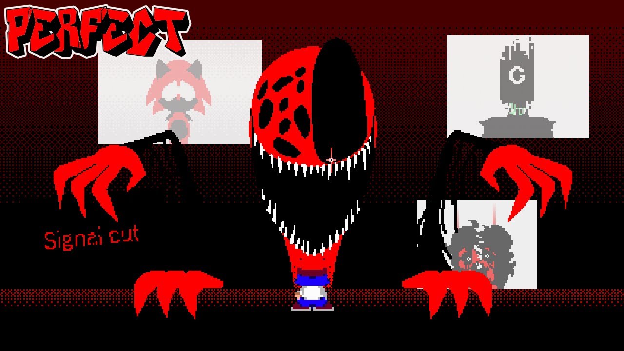 Friday Night Funkin' - Perfect Combo? - UNRESPONSIVE Mod + Cutscenes [HARD]