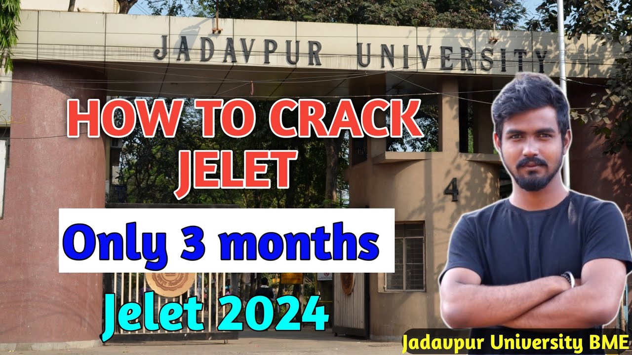 How to crack Jelet |Jadavpur University|  |jelet topper|
