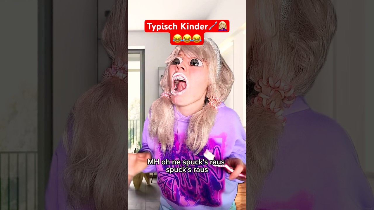 Typisch Kinder🪥🤦🏼&zwj;♀️😂  #shorts #shortvideos #comedy #lustigevideos #lustig #humor #reels #funny #pov