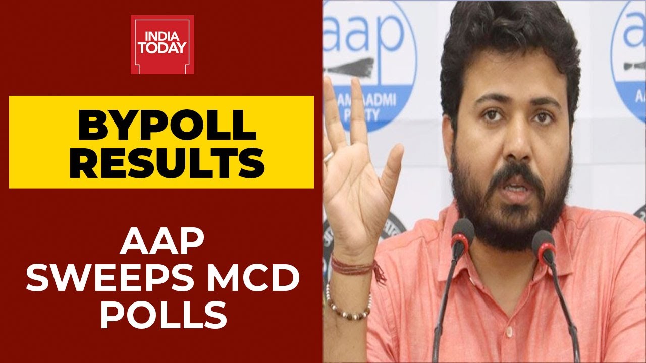 AAP Demands Early MCD Polls After Bypoll Victory, Party Wins 4 Out Of 5 Seats