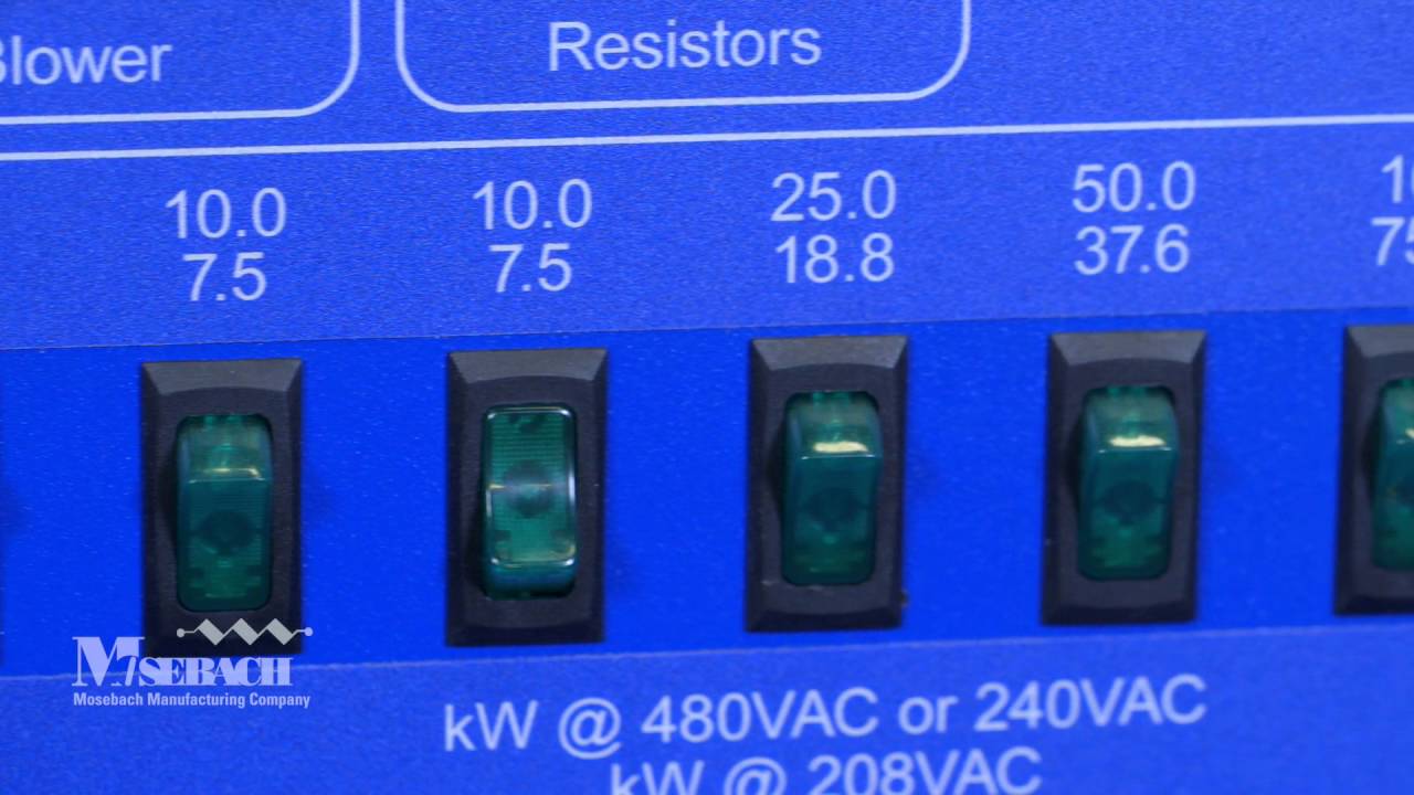 400 kW Load Bank Testing by Mosebach
