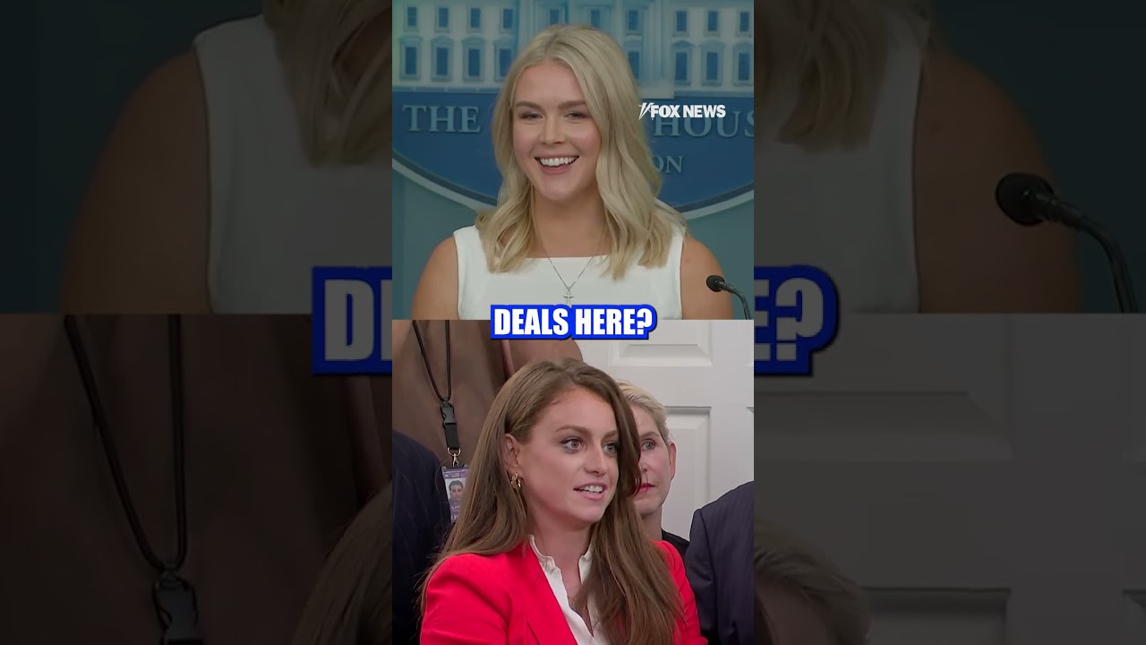 Leavitt on Trump's spiritual motivation to end the Ukraine war #shorts #usa #us #trump #news