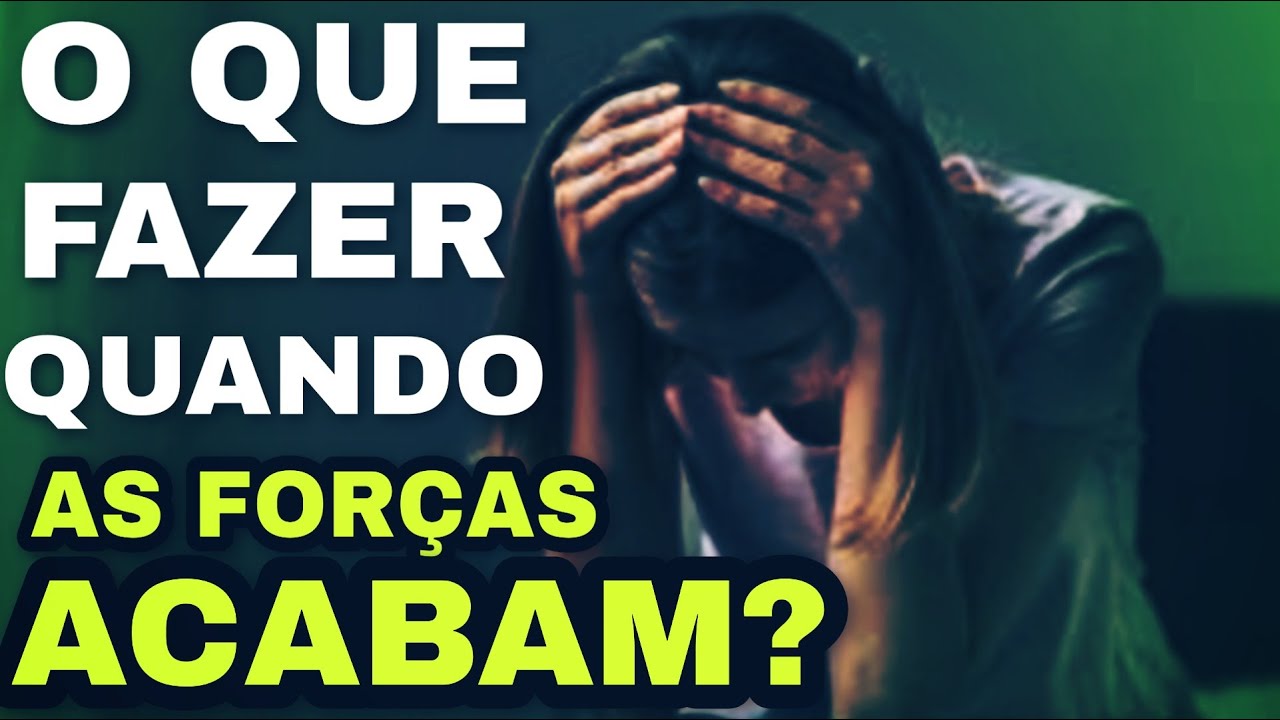 QUANDO AS FOR&Ccedil;AS ACABAM | PR.RODRIGO SANTANNA