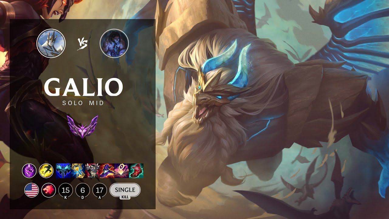 Galio Mid vs Sylas - NA Master Patch 12.12