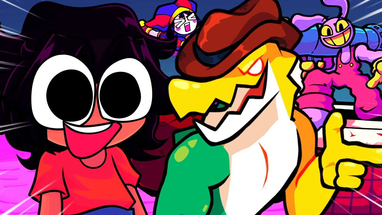 ¡JUGAMOS 2 NUEVOS MODS de THE AMAZING DIGITAL CIRCUS en FRIDAY NIGHT FUNKIN!