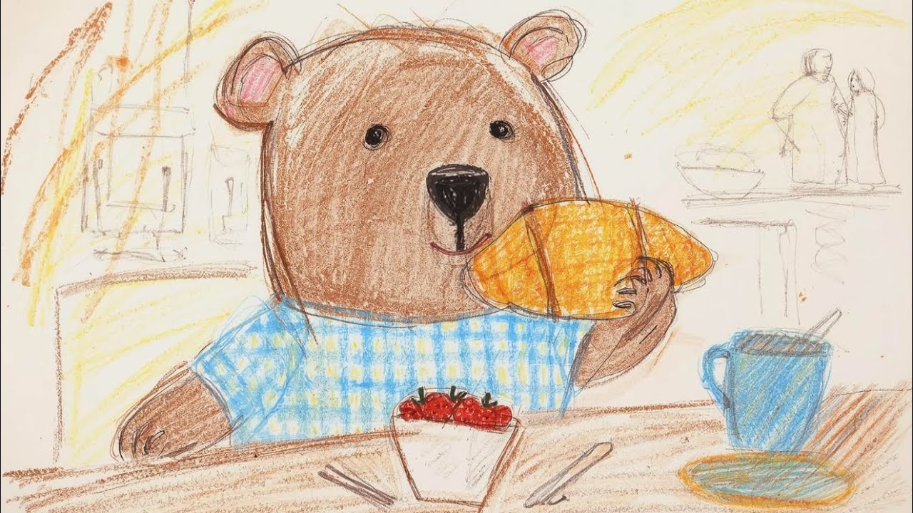 🐻 Sunny Bakery Brunch 🥐 Bouncy Coffee & Happy Morning Vibes