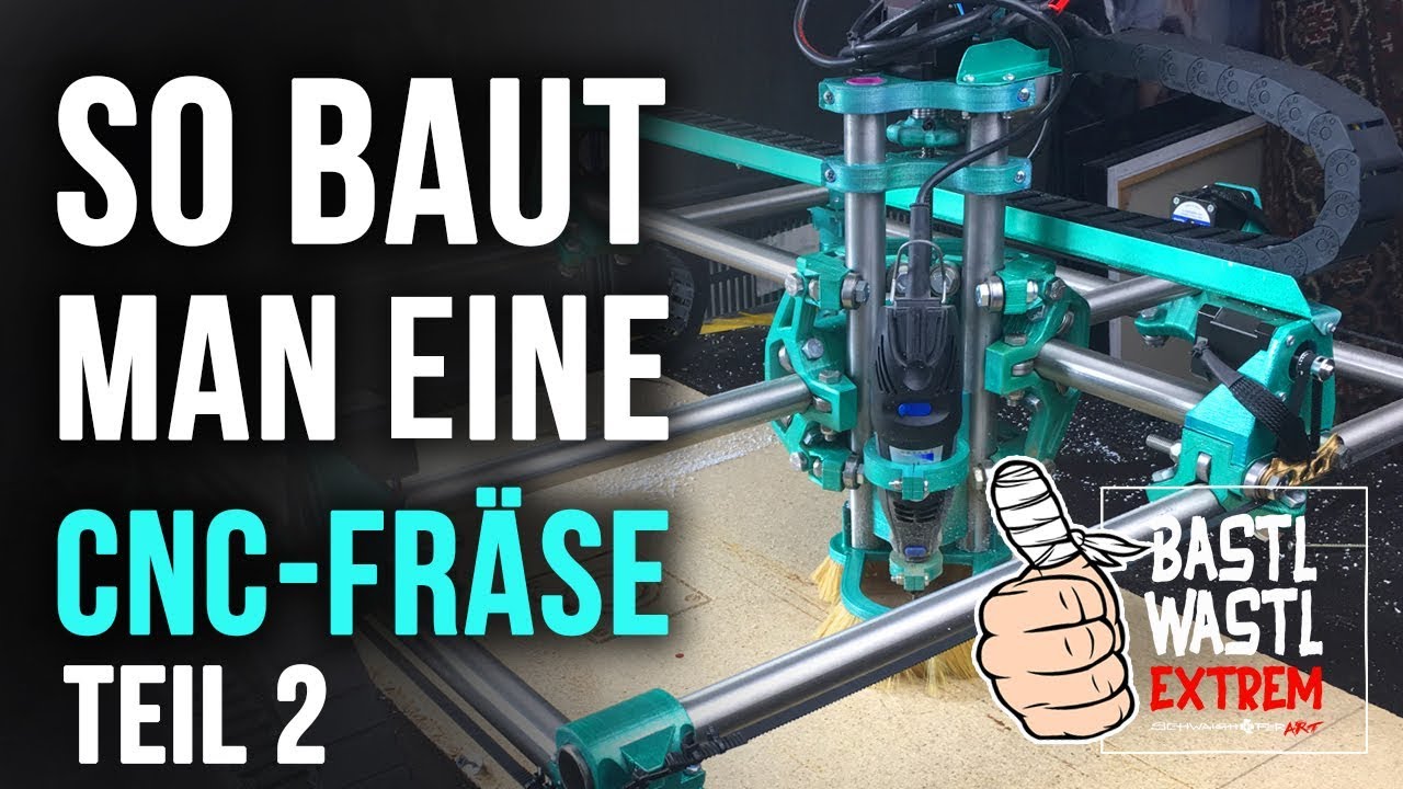 So baut man eine CNC Fräse (Teil 2) german