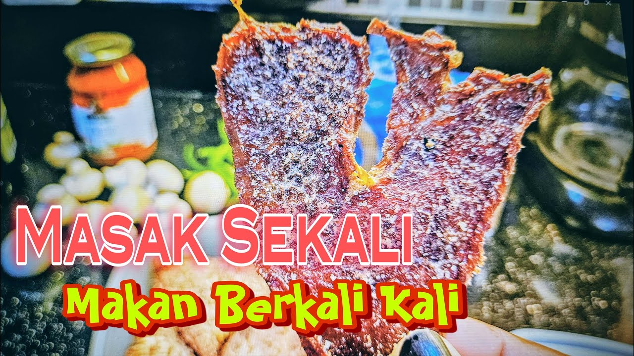 Meal Prep 1 Minggu | Dendeng Sapi Dehydrator, Ayam Suwir @FromJavatotheWorld