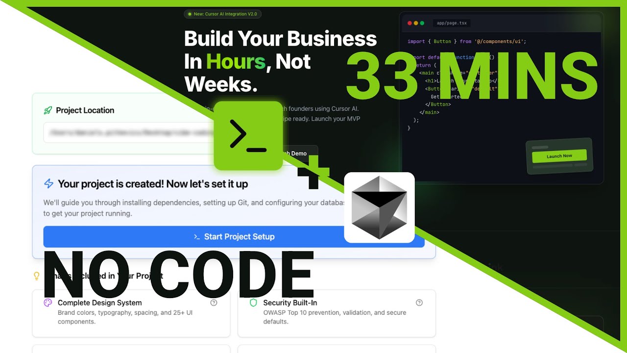 How to Build a SaaS in 33 Minutes with Vibe Coding (No Code Required)