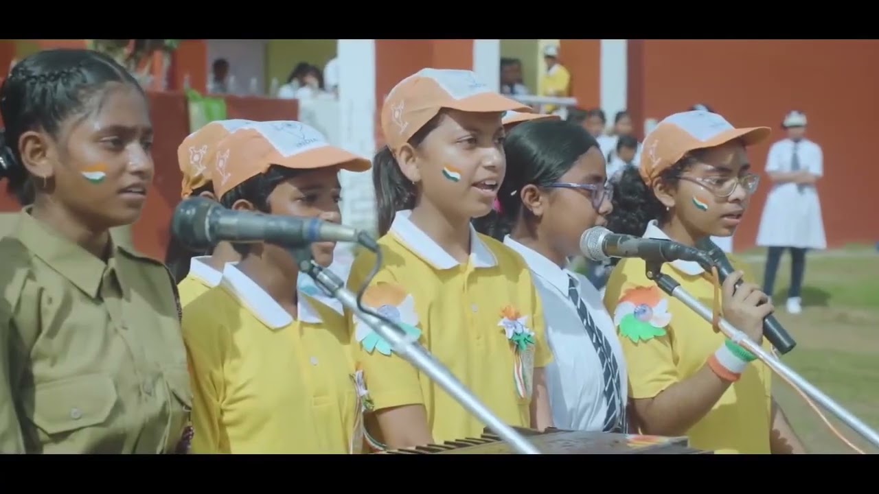 Celebration of 15th August in PM SHRI School JNV Paschim Medinipur 2025 