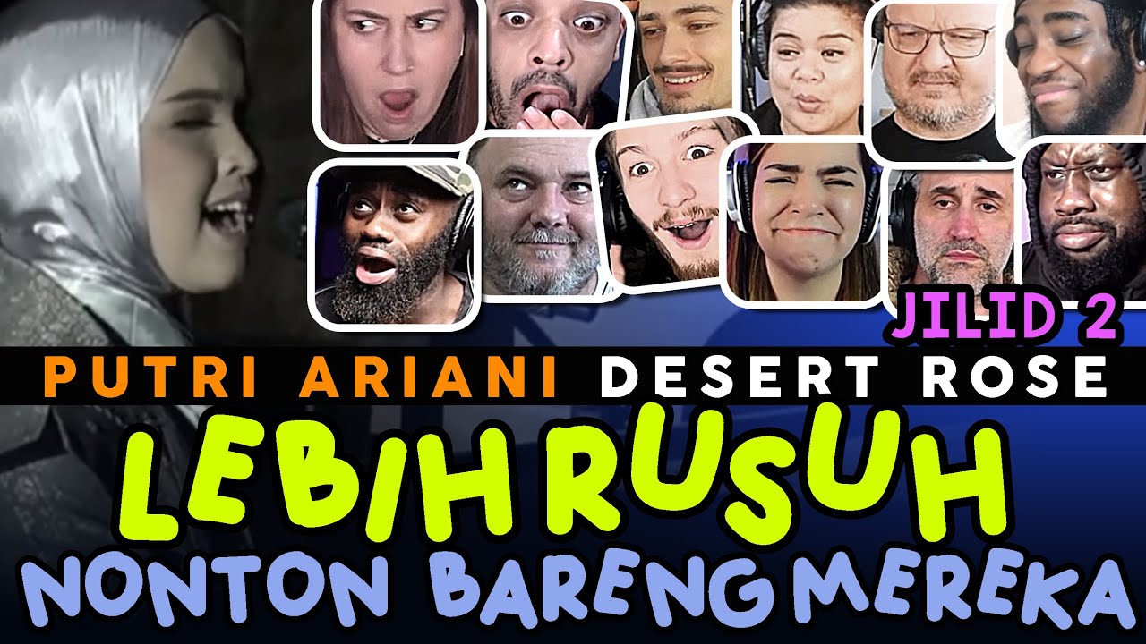 ВЕСЕЛЕЕ СМОТРЕТЬ ВМЕСТЕ❗💥 Путри Ариани Desert Rose кавер Подборка Sting Reaction