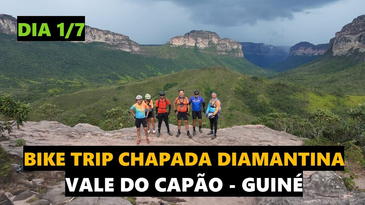Dia 1/7 - 300 km de Bike Trip 7 dias na Chapada Diamantina - Capão a Guiné