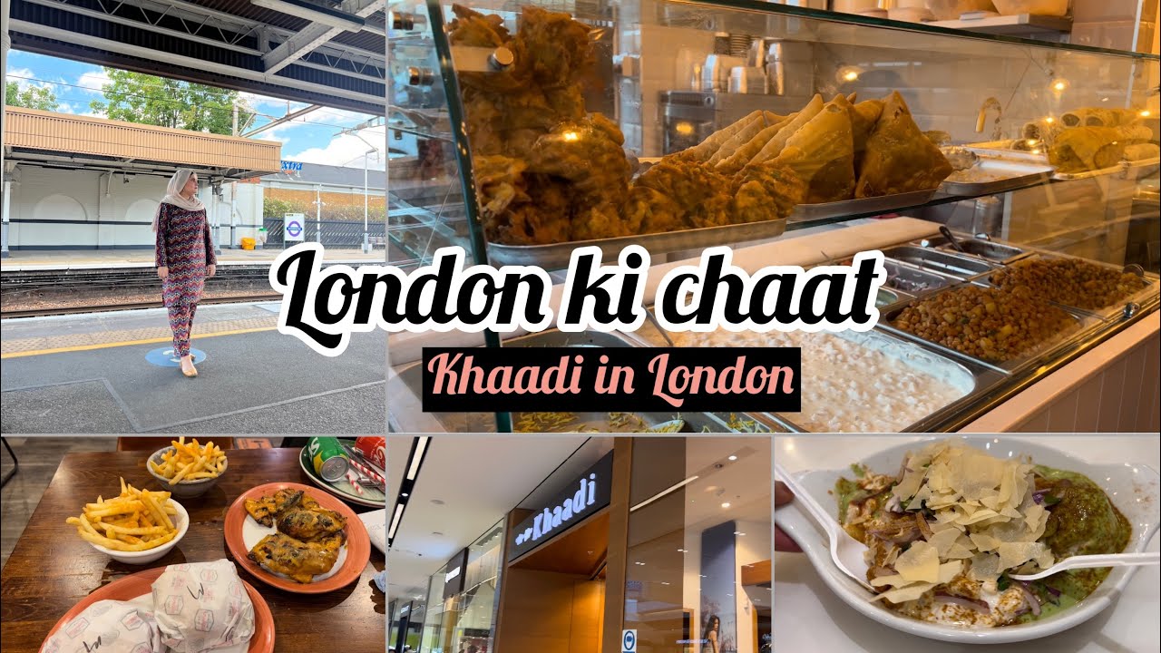 Chana chaat ilford ki kaisi thi? Khaadi UK mei bhi hai | Visit to Westfield London