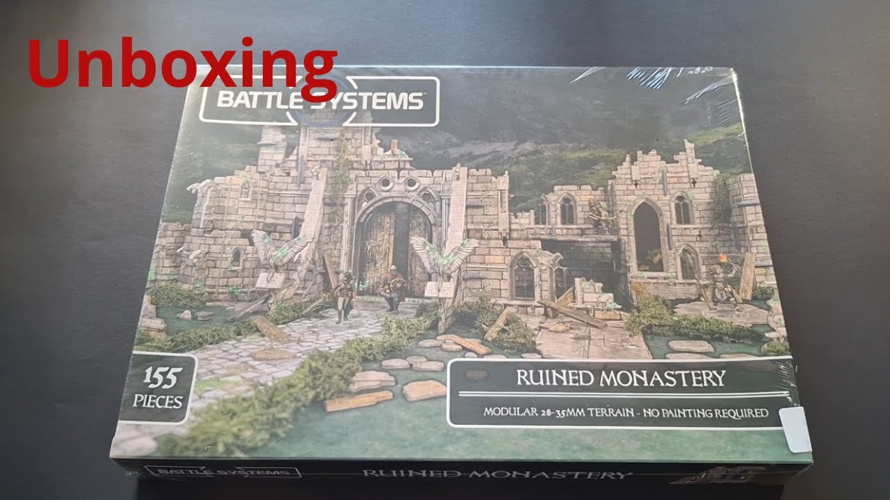 Unboxing Battle Systems Ruined Monastery | PL |