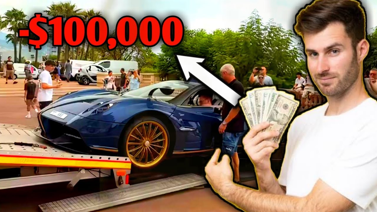Expensive Pagani Huayra Roadster Fail 