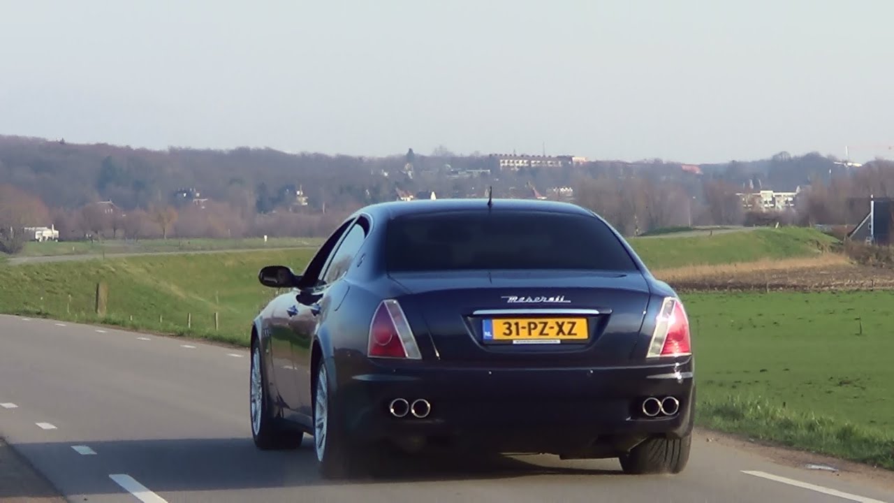 Maserati Quattroporte Sound-Tubi exhaust ,Revs+ Accelerations