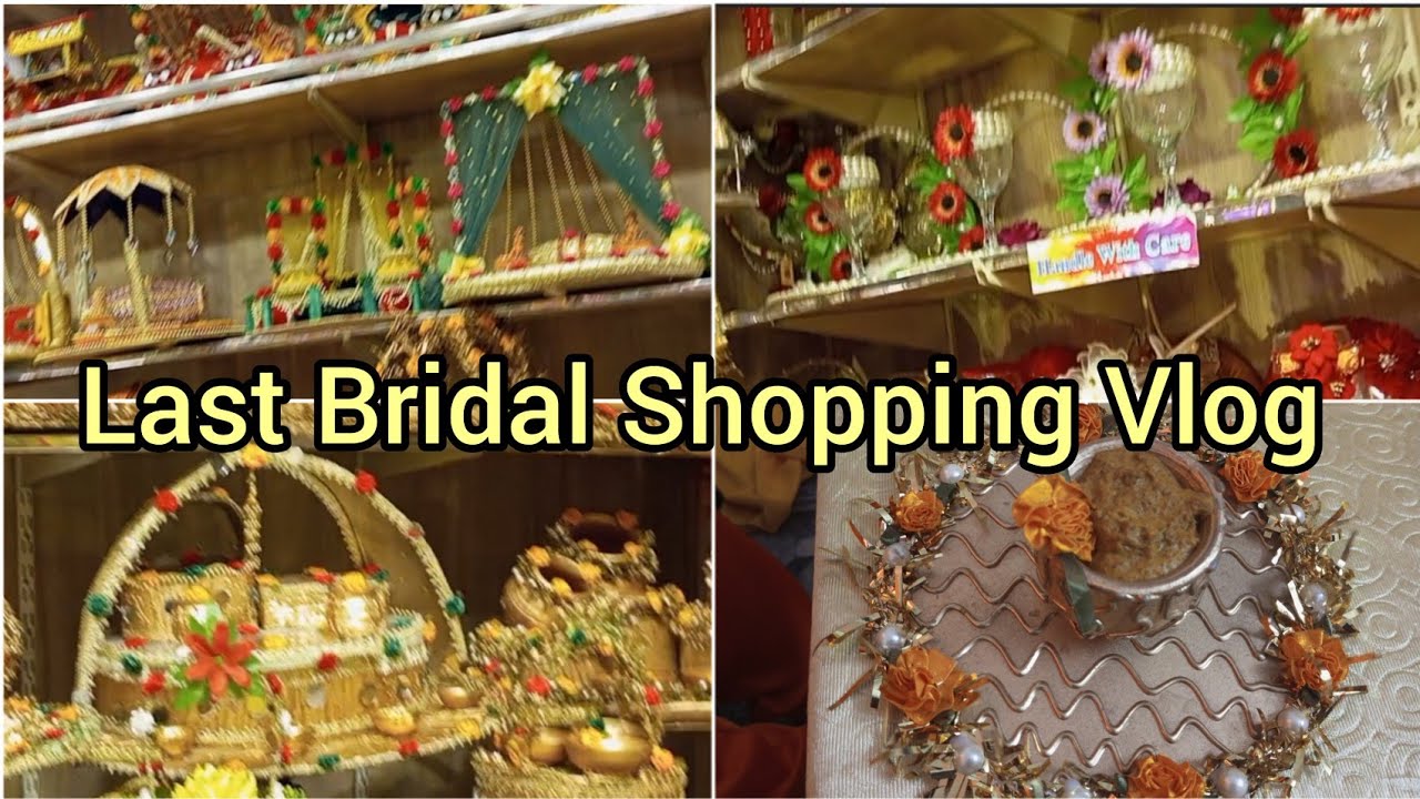 Shopping For Mehndi Function | Last Shopping Vlog For Bridal
