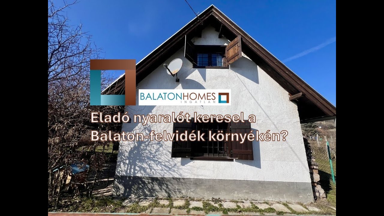 #Eladó nyaralót keresel a #Balaton felvidék környékén? #balatonhomes #ingatlan #nyaraló #Pécsely