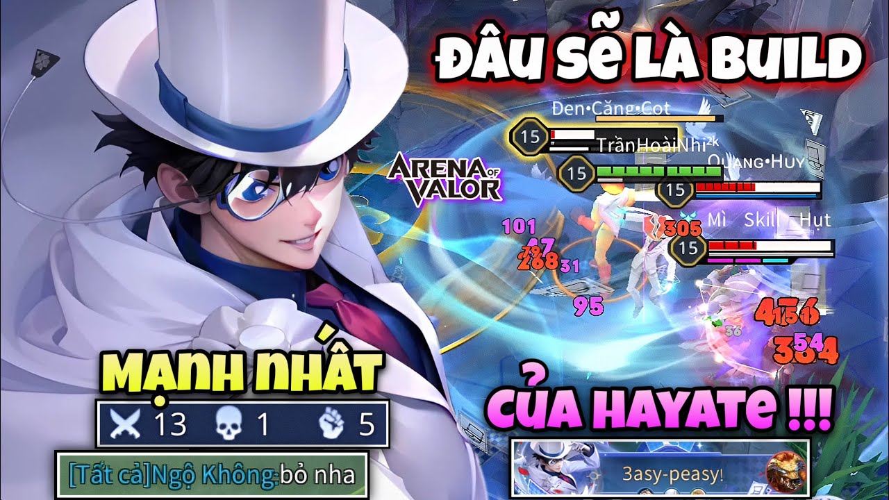 Đâu Mới Là Build Mạnh Nhất Của Hayate Trong 2 Build Này 