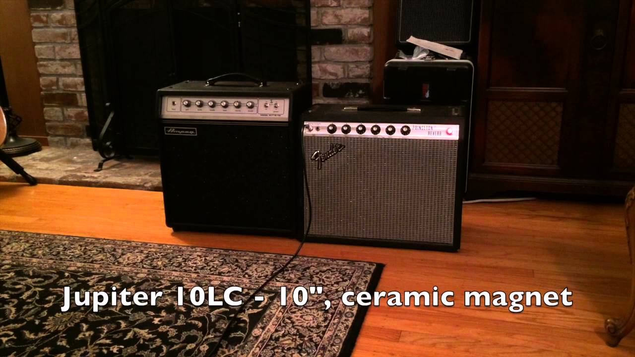 Jupiter 10SC vs. 10LC speaker comparison