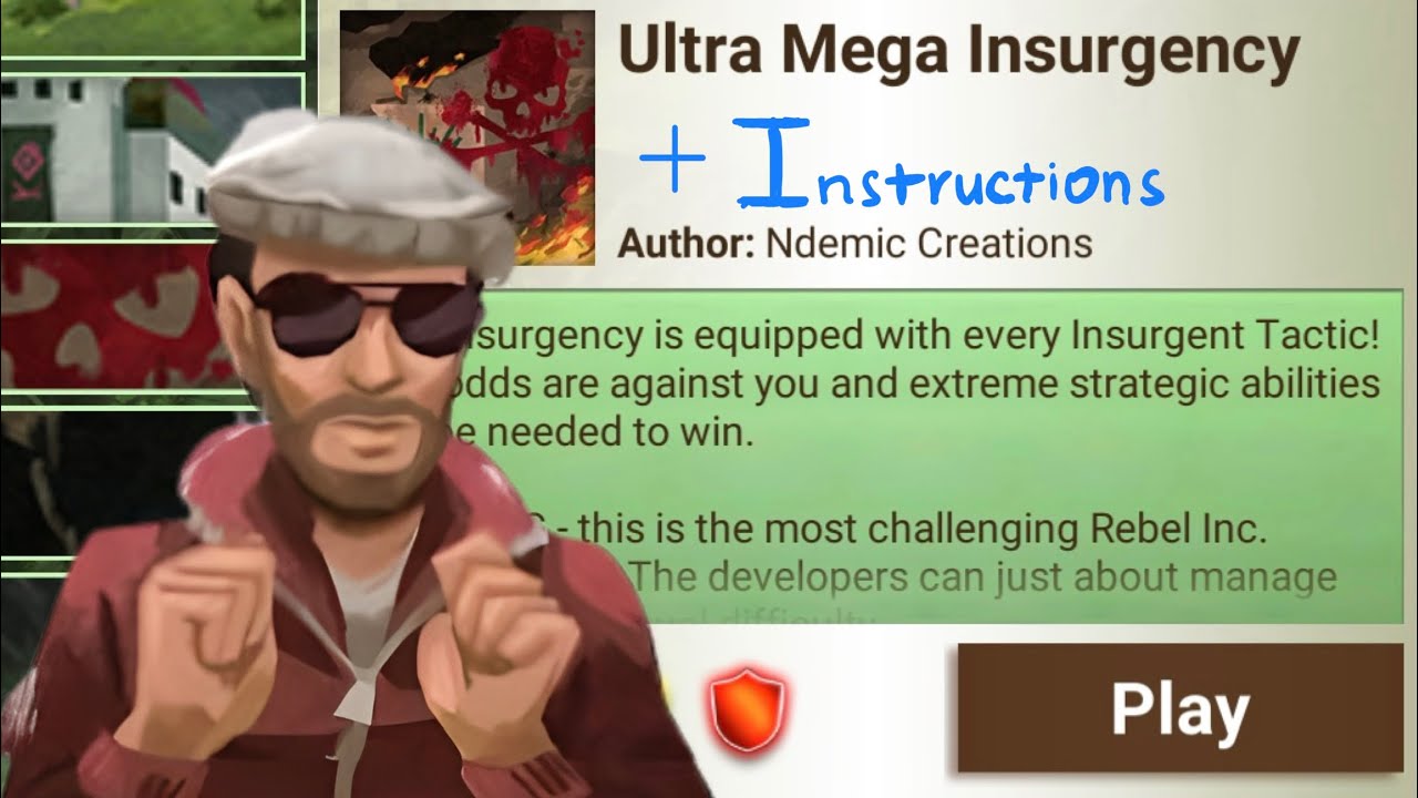 Rebel Inc: Ultra Mega Insurgency [w/Instructions] - Smuggler [Mega-Brutal]