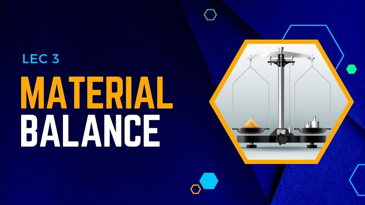Lec 03 Material Balance on Non Reactive System | Dr Ayat Osama