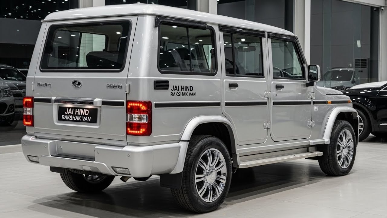 🇮🇳❣️ Mahindra Bolero Jai Hind Rakshak Van – मजबूत इंजन और शानदार स्पेस वाली भरोसेमंद वैन 🚐