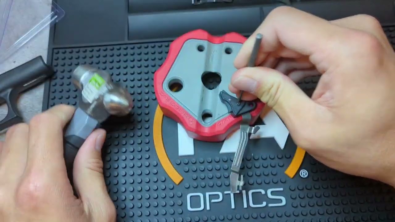 Overwatch Precision Poly DAT shoe only installation overview in a Glock G43