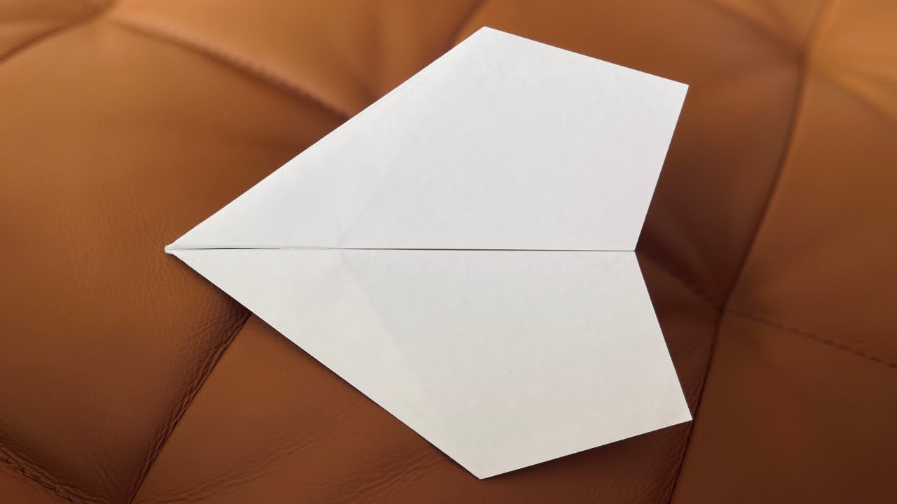 Best Design Yet? Original Paper Plane called CR6 [Tutorial]