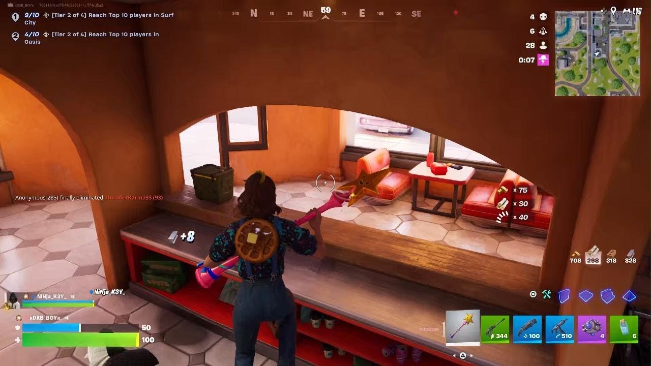 Fortnite trying the eleven skin ( millie bobby brown ) 🔥🔥🔥