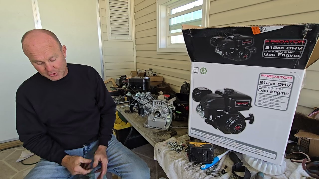 Predator 212 non-hemi motor mis-boxed!