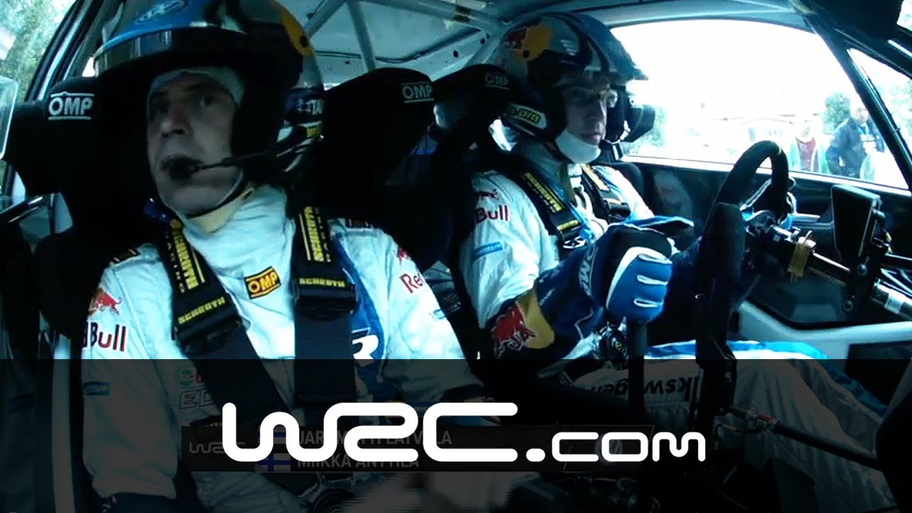 Jari-Matti Latvala/ Shakedown @ Neste Oil Rally Finland 2013