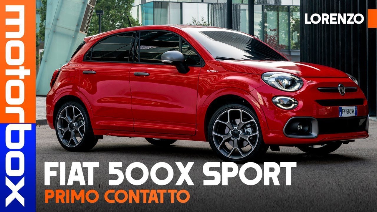 Fiat 500X Sport 2020 | Assetto più rigido, cerchi da 19