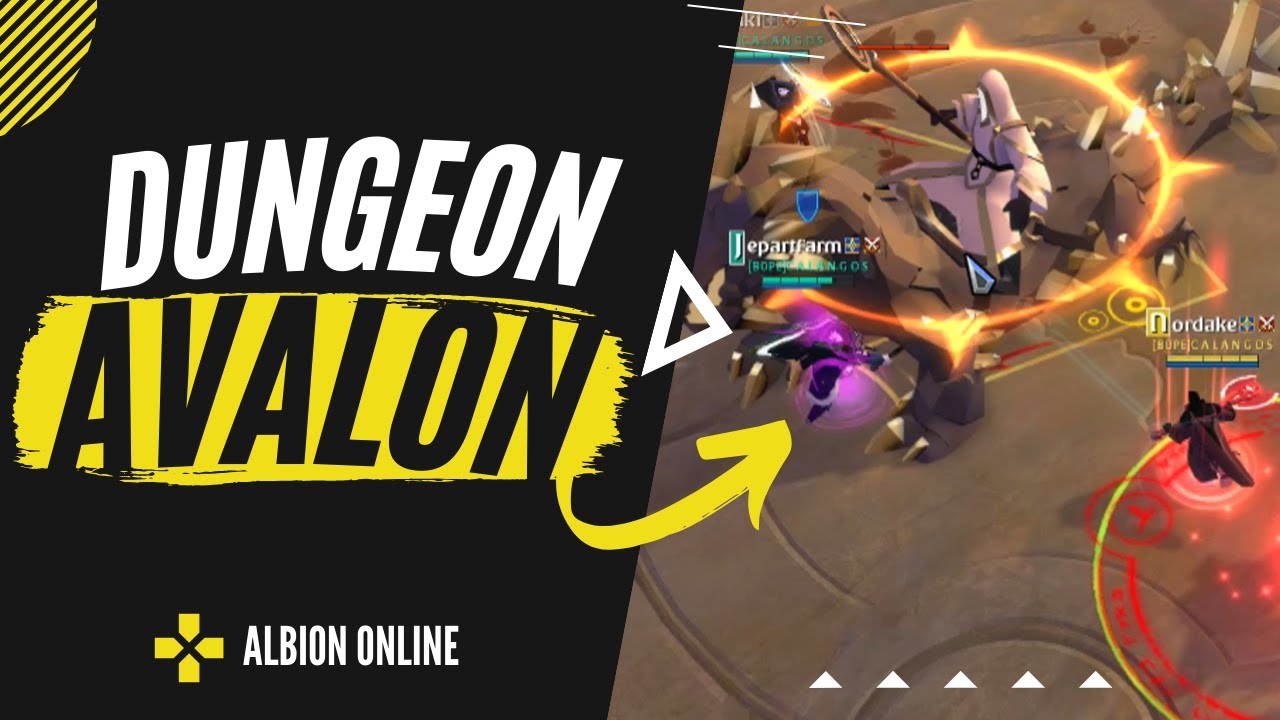 CONHEÇA A DUNGEON MAIS LINDA DO JOGO | DUNGEON AVALON | ALBION ONLINE