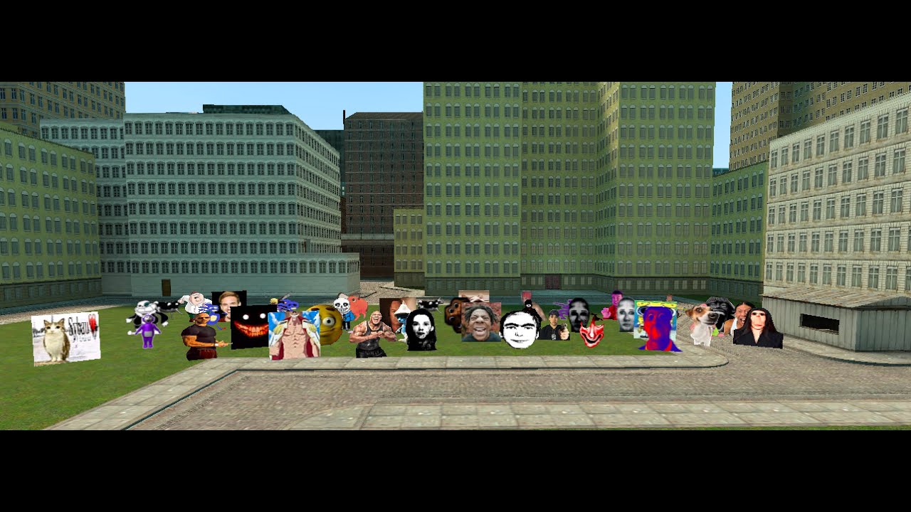 Crazy Nextbots (nukes at the end)