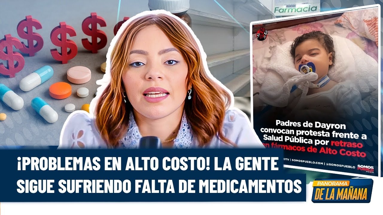 ¡Grave! Padres de niño sufren falta de medicamentos de Alto Costo; Dannira Caminero exige solución