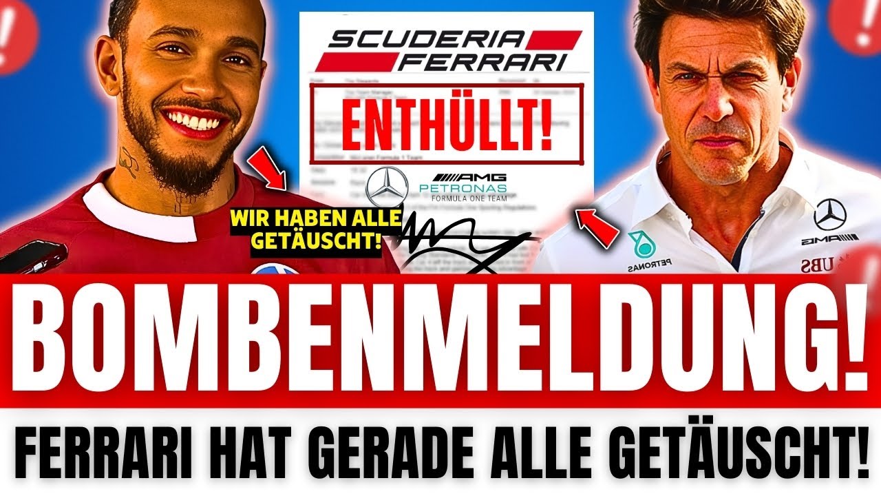 Lewis Hamilton TESTET geheime Waffe von Ferrari? | Horner KAUFT Alpine? | Mercedes IN GEFAHR?