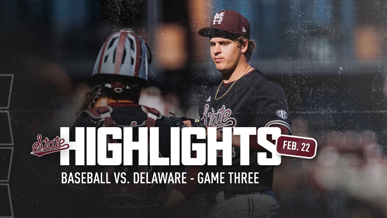 BASEBALL | Highlights vs. Delaware (Game 3) - 2/22/26