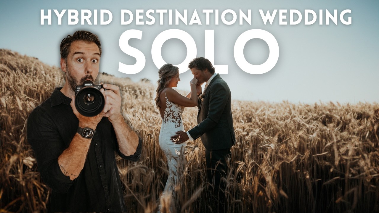 FULL WEDDING Behind The Scenes In ITALY | Hybrid Photography and Videography  Canon R5