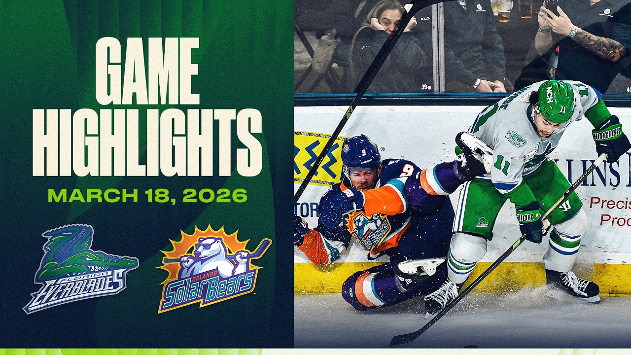 BLADES TAKE DOWN SOLAR BEARS 4-1 ON THE ROAD | Game Highlights 03.18.26