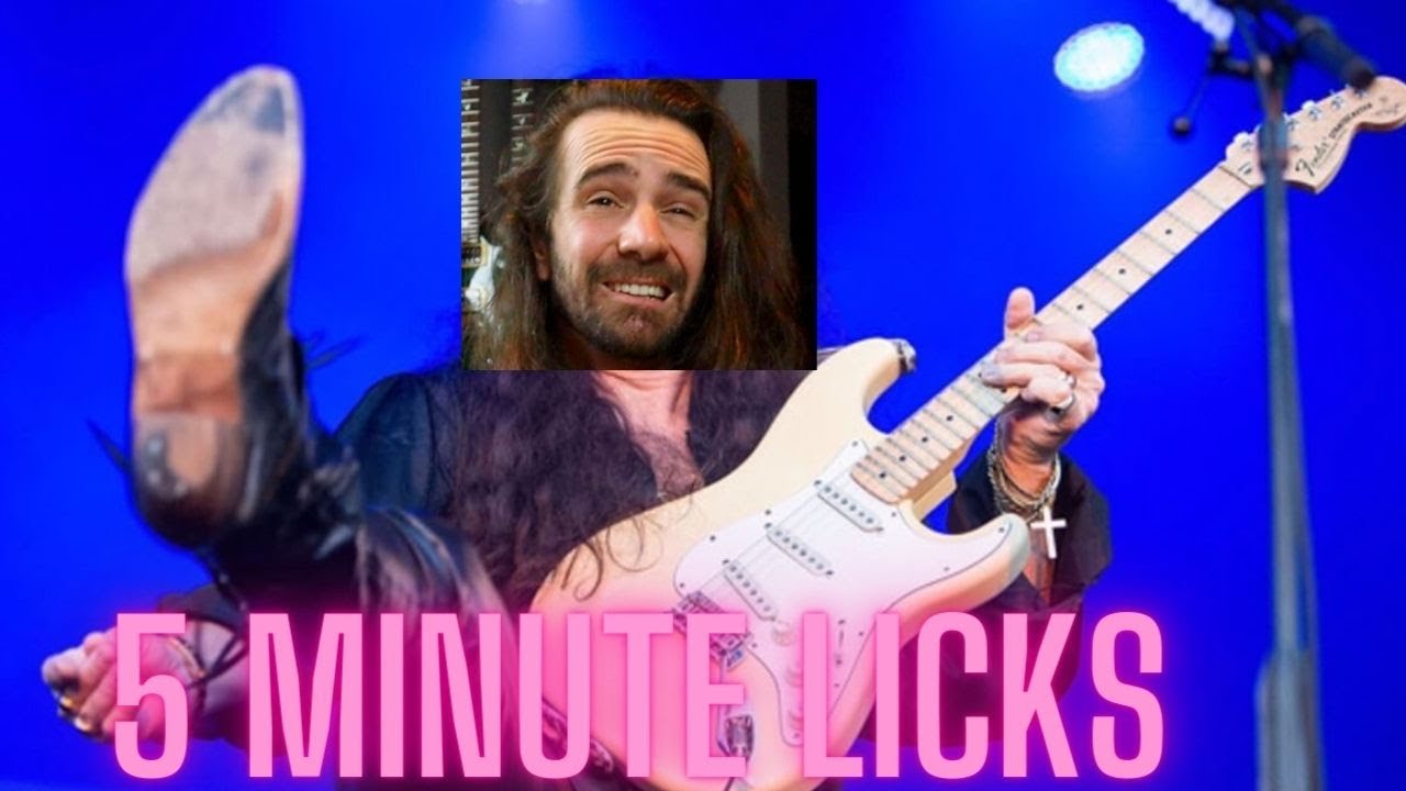 5 Minute Licks - My Favourite Shred Sequence