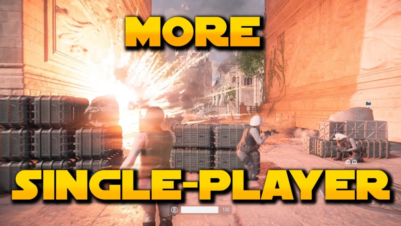 Why Star Wars Battlefront Needs Single Player Content
